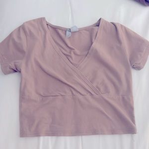 Tillys Nude crop top